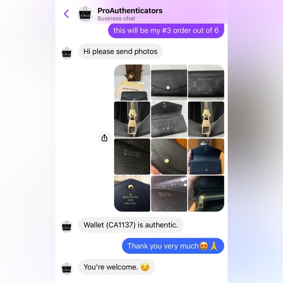 Sold❤️LV Black Empreinte Sarah Wallet❤️ - Picture 3 of 15